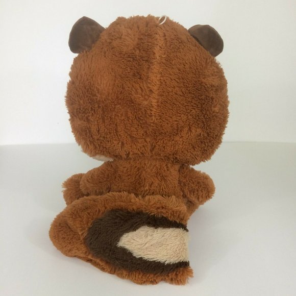 Fiesta Chippy Chipmunk Plush 17" Stuffed Animal Brown Soft Toy Sparkle Eyes - Picture 5 of 10